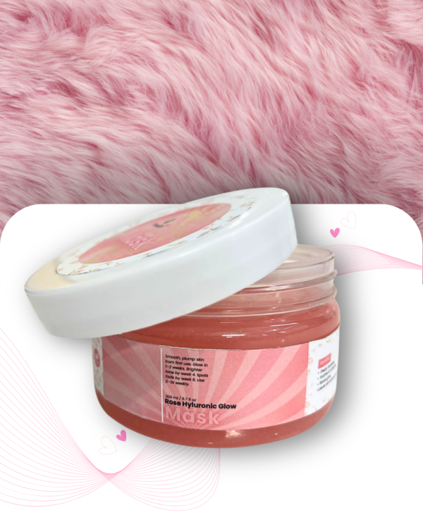 Rose Hyaluronic Glow Jelly Mask